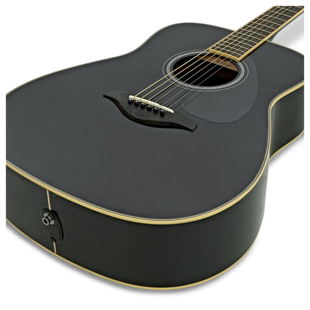 Гітара електроакустична Yamaha FG-TA TransAcoustic Black - зображення 2