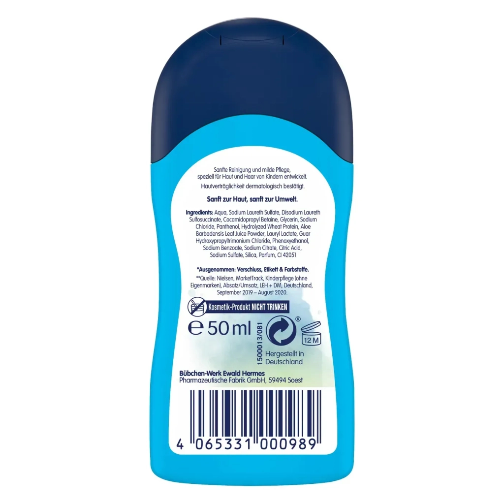 Дитячий шампунь Bubchen 2 в 1 Юний спортсмен 50 мл (3104624) - зображення 2