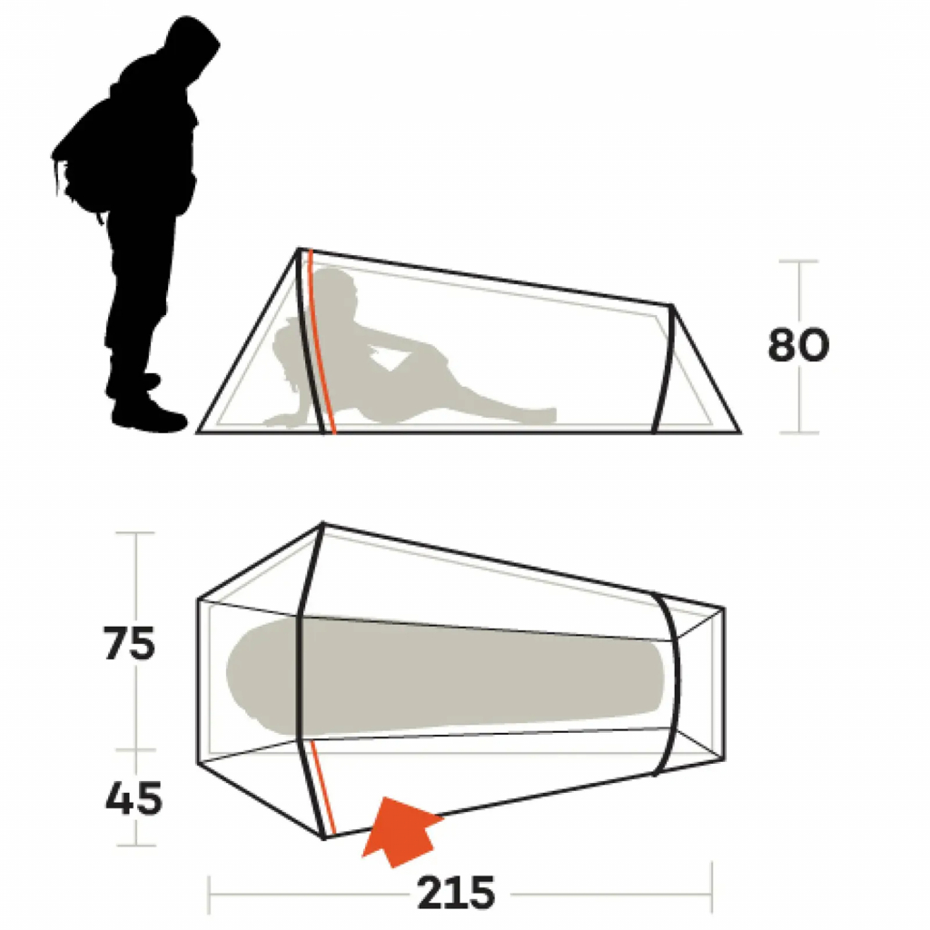 Намет Ferrino Lightent 1 Pro Olive Green (928975) - зображення 5