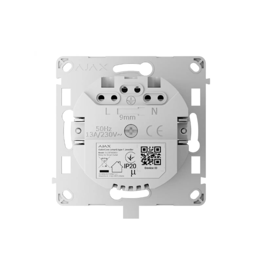 Розумна розетка Ajax OutletCore - зображення 3