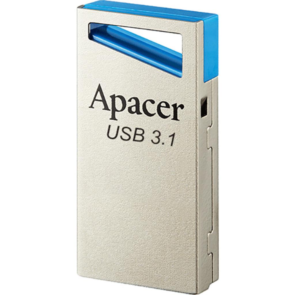 USB флеш накопичувач Apacer 128GB AH155 Blue USB 3.1 (AP128GAH155U-1) - зображення 3