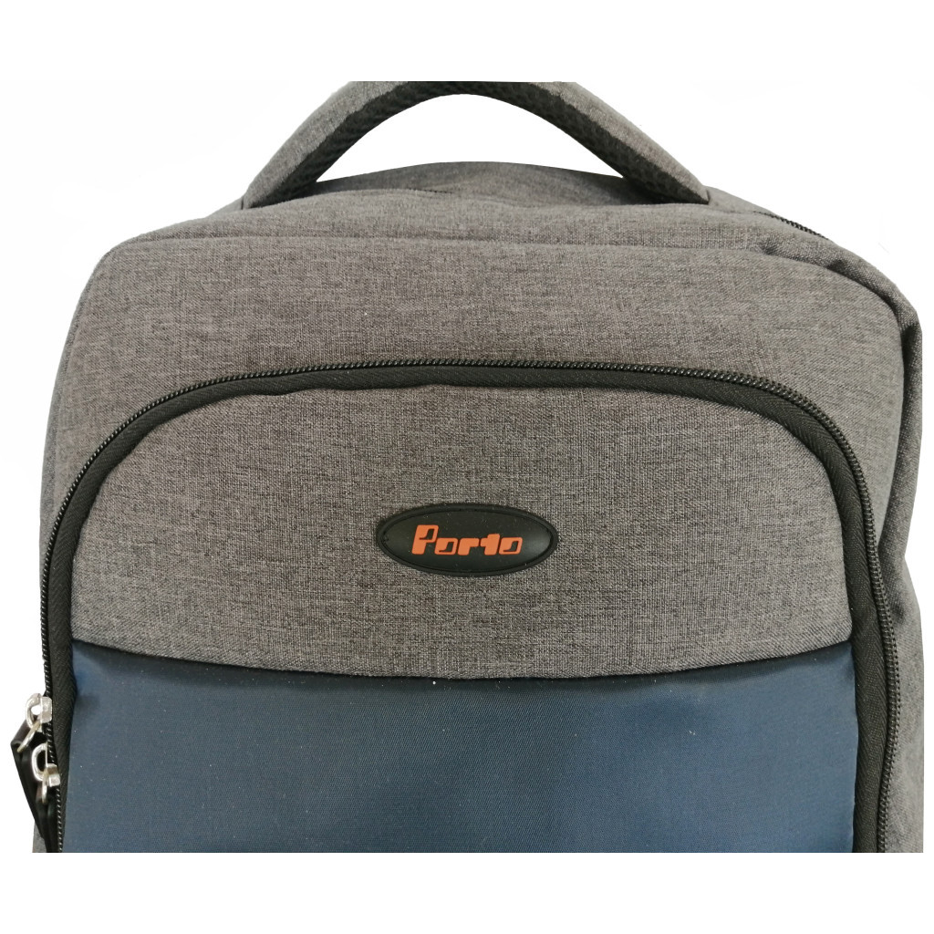 Рюкзак для ноутбука Porto 15.6" RNB-4005 GY (RNB-4005GY) - зображення 12