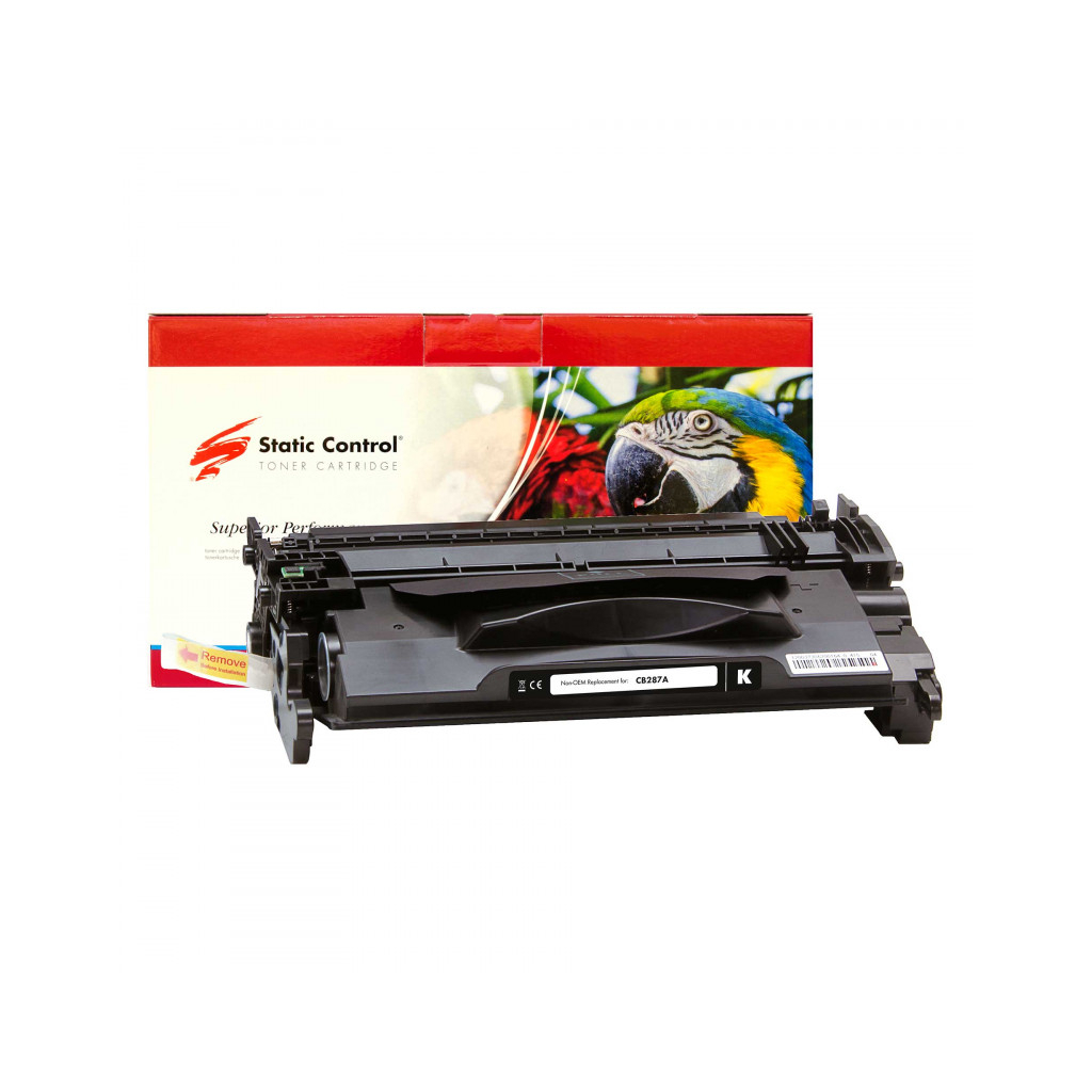 Картридж Static Control HP CF287X (87X), Canon 041H Parrot (002-01SF287XUPB) - изображение 1