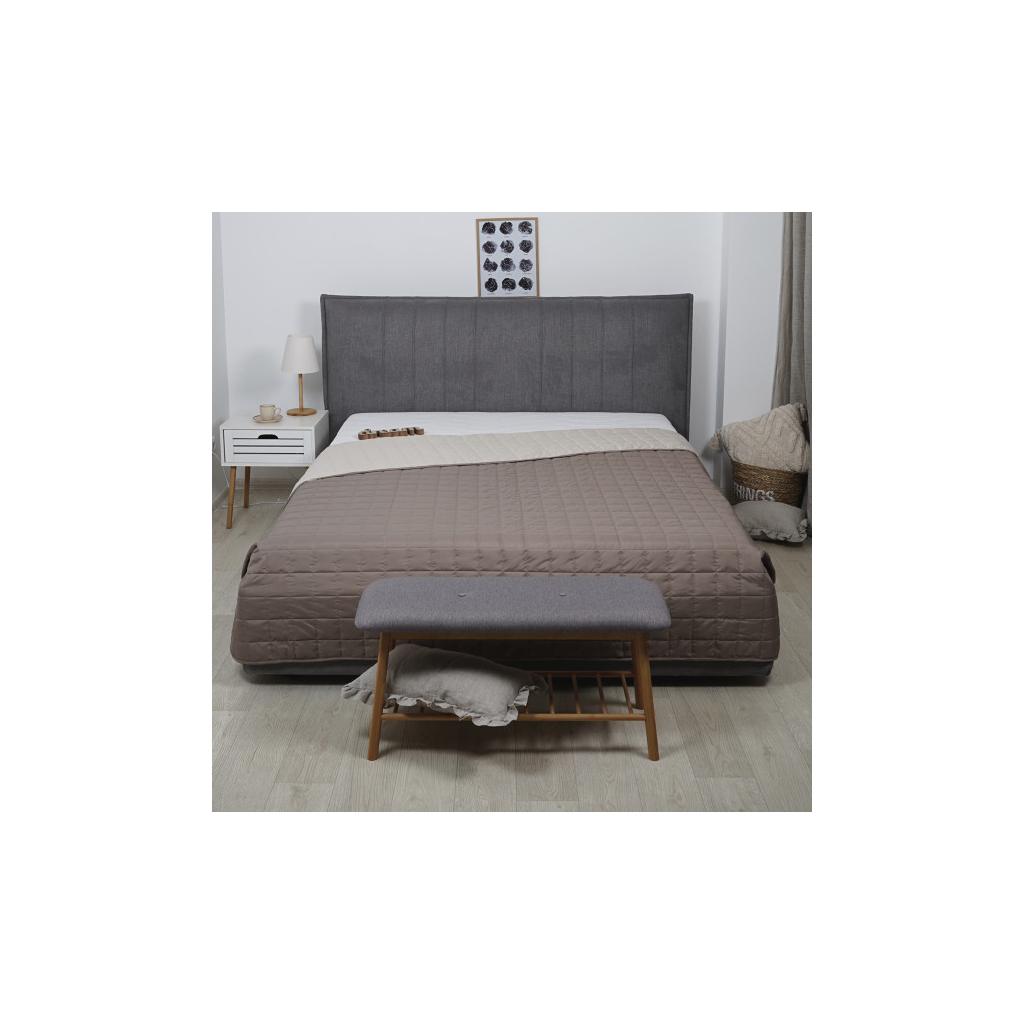 Покривало Viluta стьобане двустороннє Дует Ніжність 210х240 (duet_niznist_210x240) - зображення 1