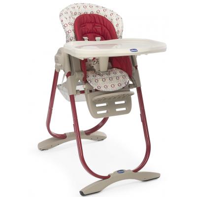 Стілець для годування Chicco Polly Magic Red-Beige (79090.79) - зображення 1