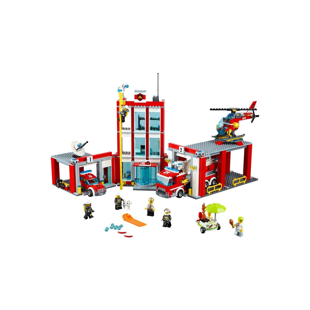 Конструктор LEGO City Fire Пожежна частина (60110) - зображення 2