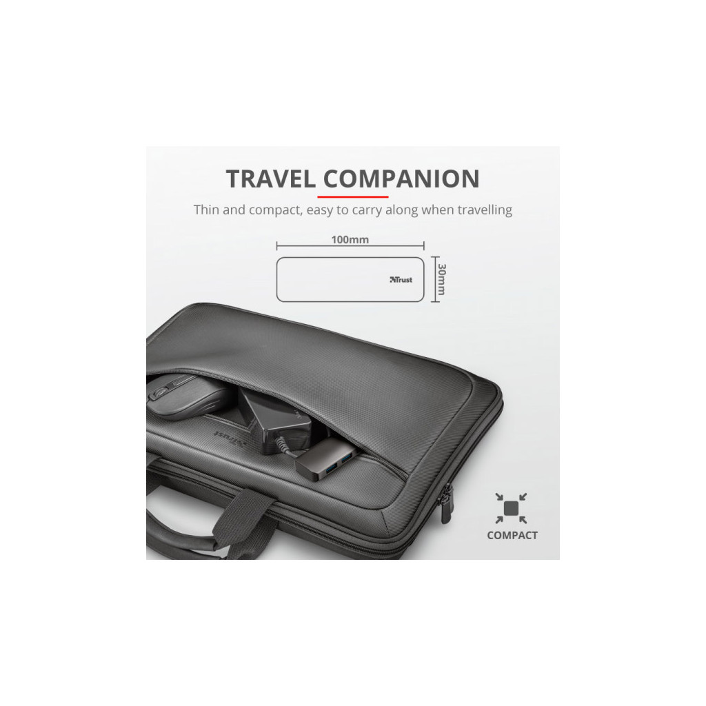 Концентратор Halyx 4-Port USB-A 3.2 Grey Trust (24947_TRUST) - изображение 12