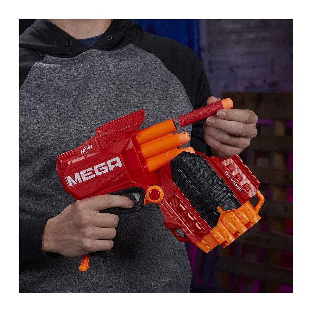 Іграшкова зброя Hasbro Nerf Mega Tri-Break (E0103) - изображение 5