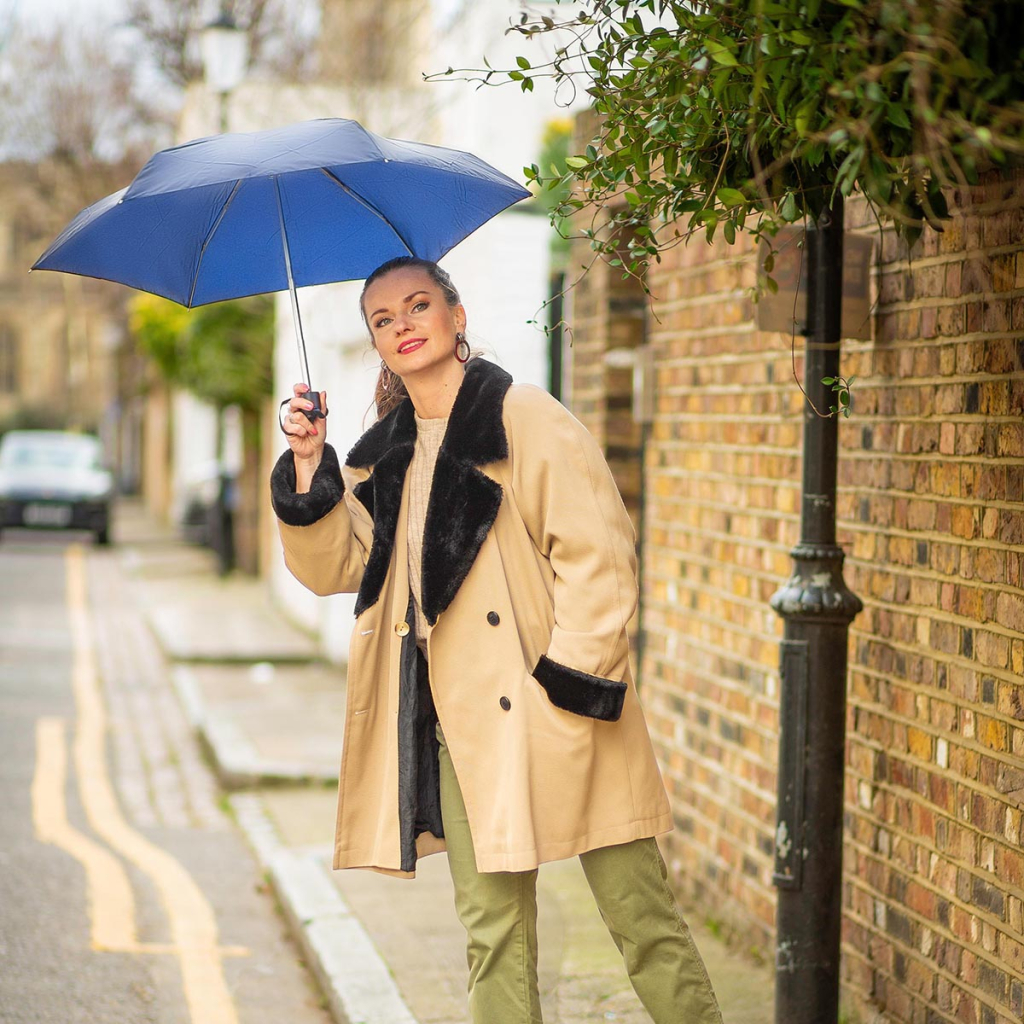 Парасоля Fulton Tiny-1 L500 Navy (L500-008911) - зображення 2