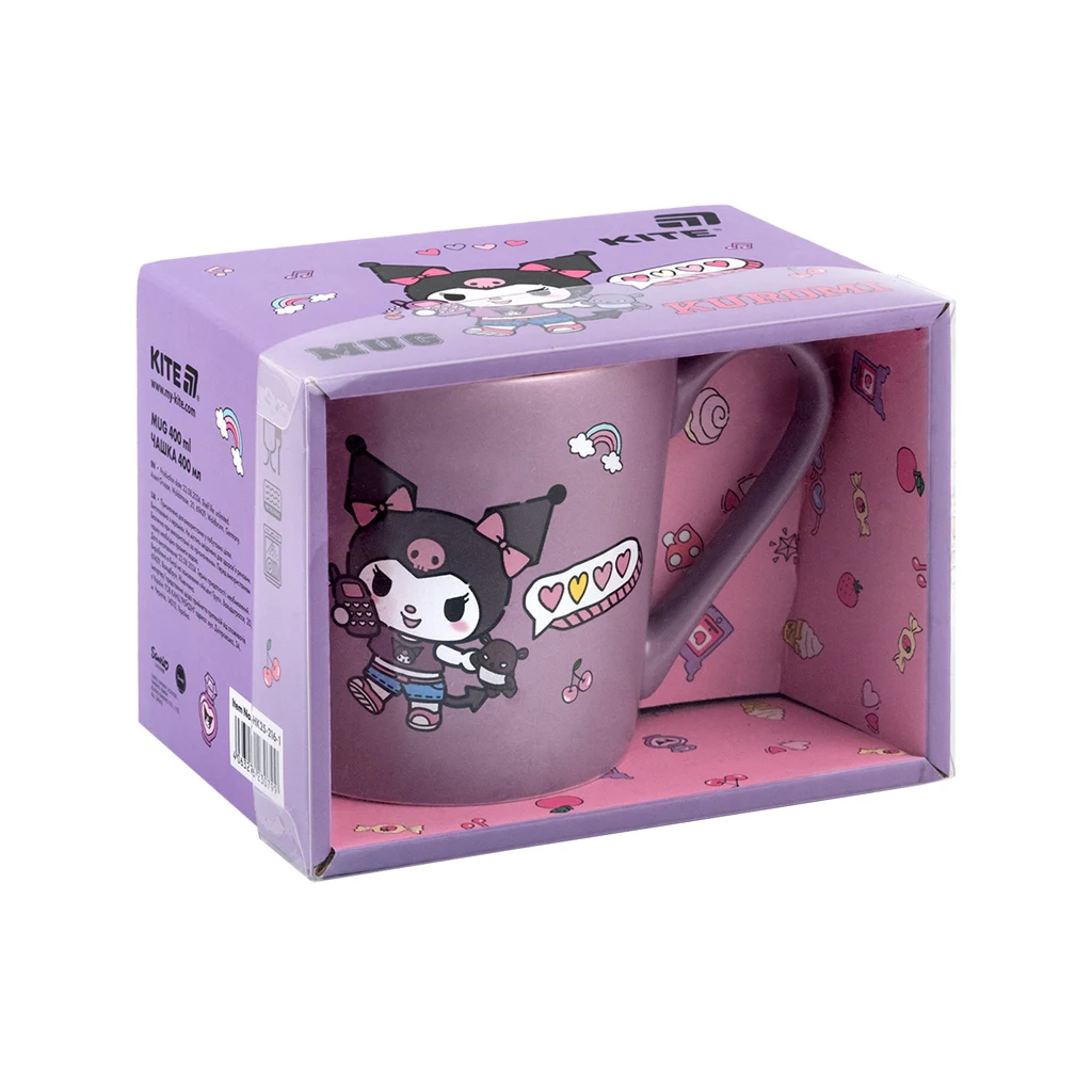Чашка Kite Kuromi 400 мл, HK-1 (HK25-216-1) - зображення 3