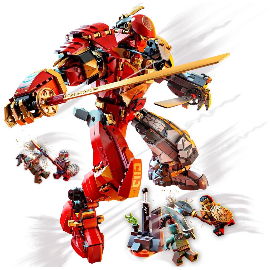 Конструктор LEGO Ninjago Кам'яний робот вогню 968 деталей (71720) - зображення 4