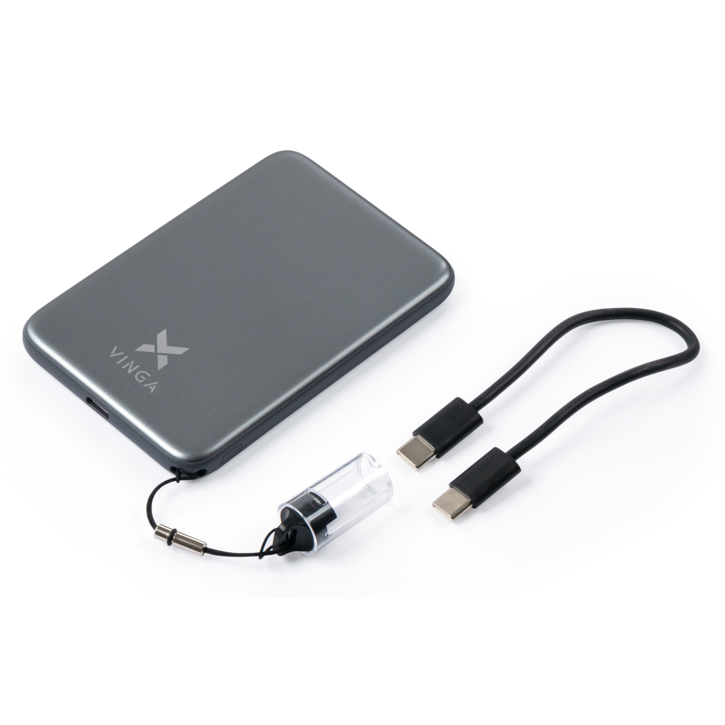 Батарея універсальна Vinga 5000 mAh 20W/15W Wireless (VPBB520WL) - picture 7