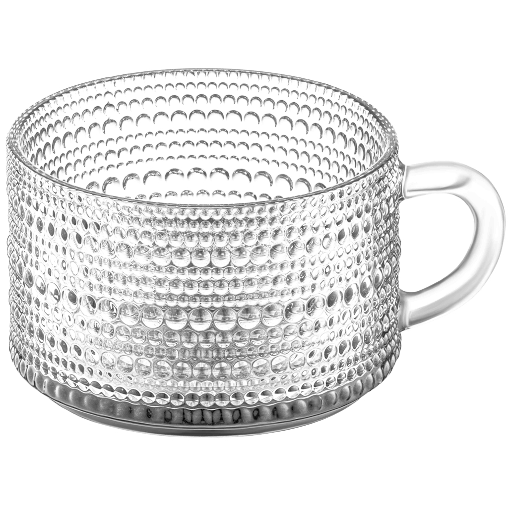 Чашка Ardesto Verbena, 10.5см, скло, прозорий (AR5024) - зображення 1