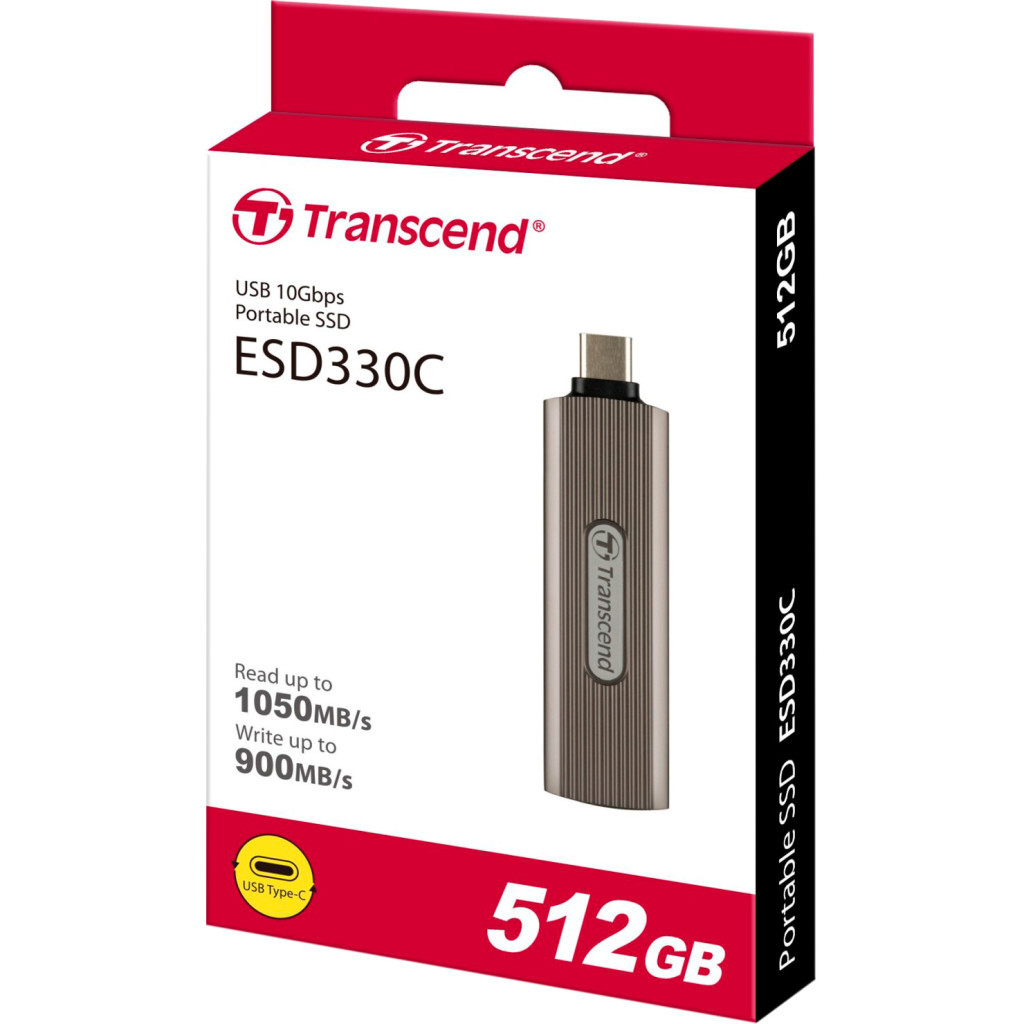 Накопичувач SSD USB 3.2 512GB ESD330C Transcend (TS512GESD330C) - зображення 5