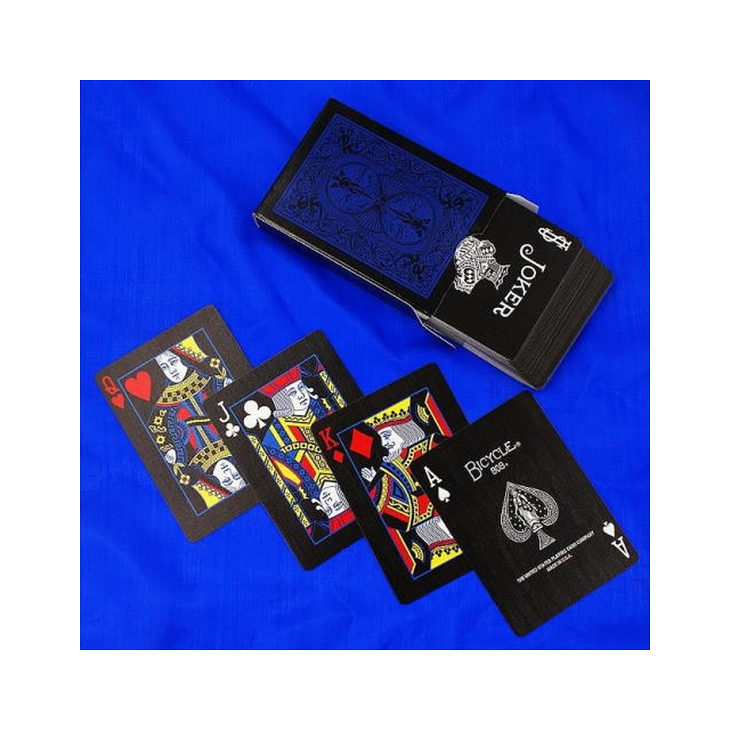 Гральні карти Bicycle Reverse (Blue & Black) (ВР_КИРББ) - зображення 3