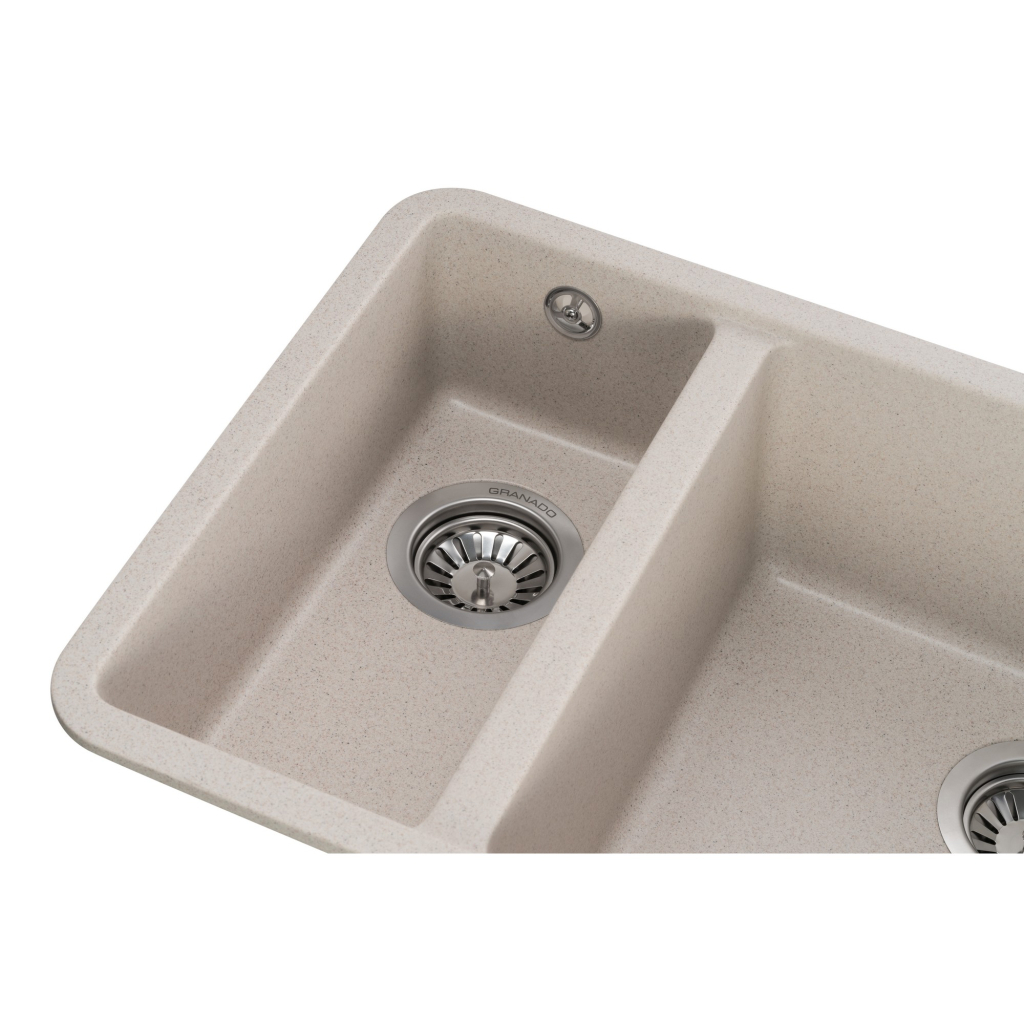 Мийка кухонна GRANADO Under top DOUBLE terra (gr3403) - зображення 5