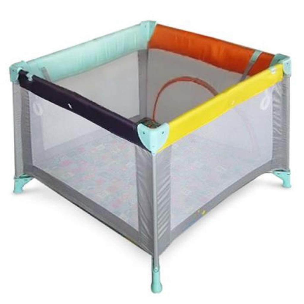 Дитячий манеж WonderKids Rainbow (сірий) (WK19-H031-002) - зображення 3