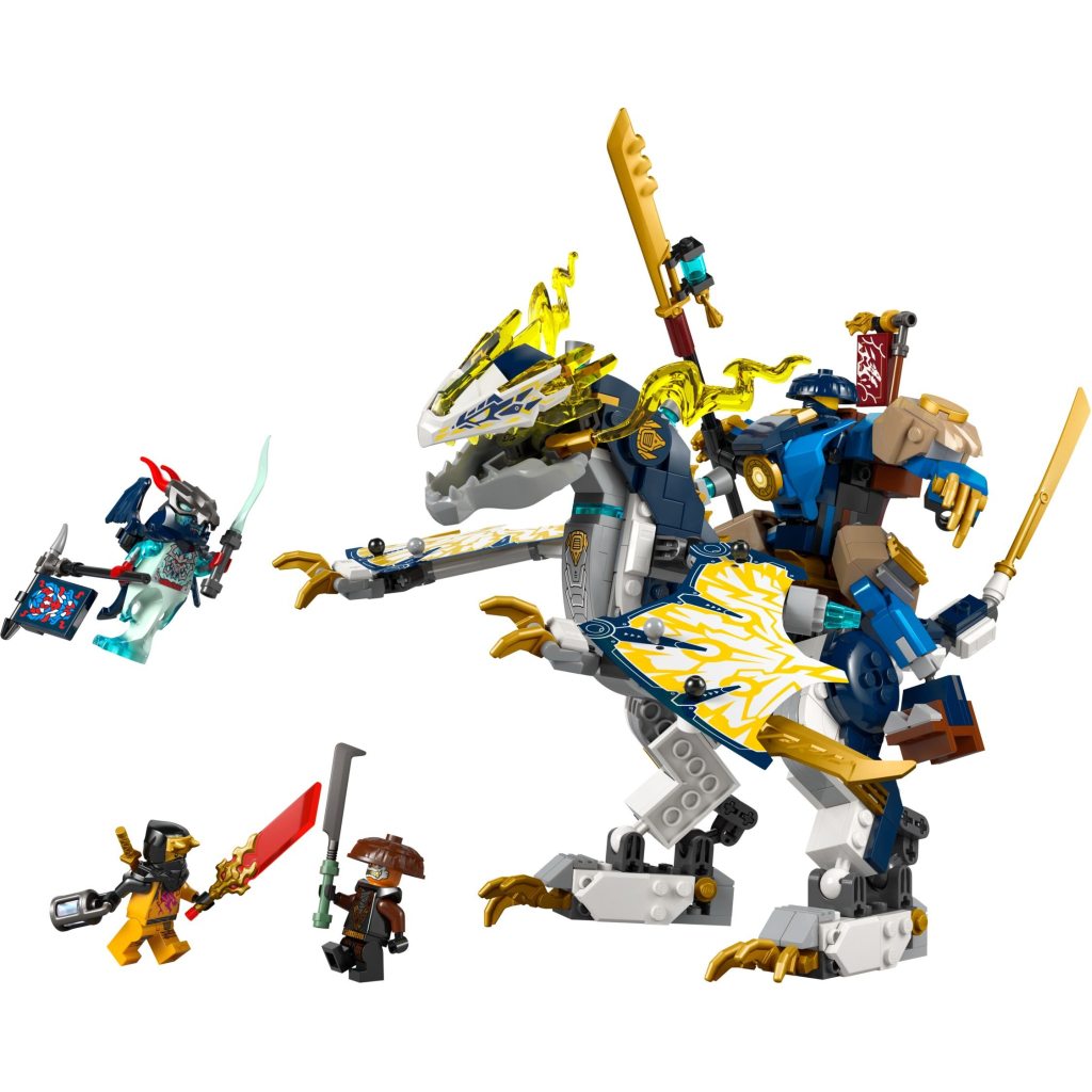 Конструктор LEGO NINJAGO Розбійник: Робот-вершник на драконі (71843) - зображення 2