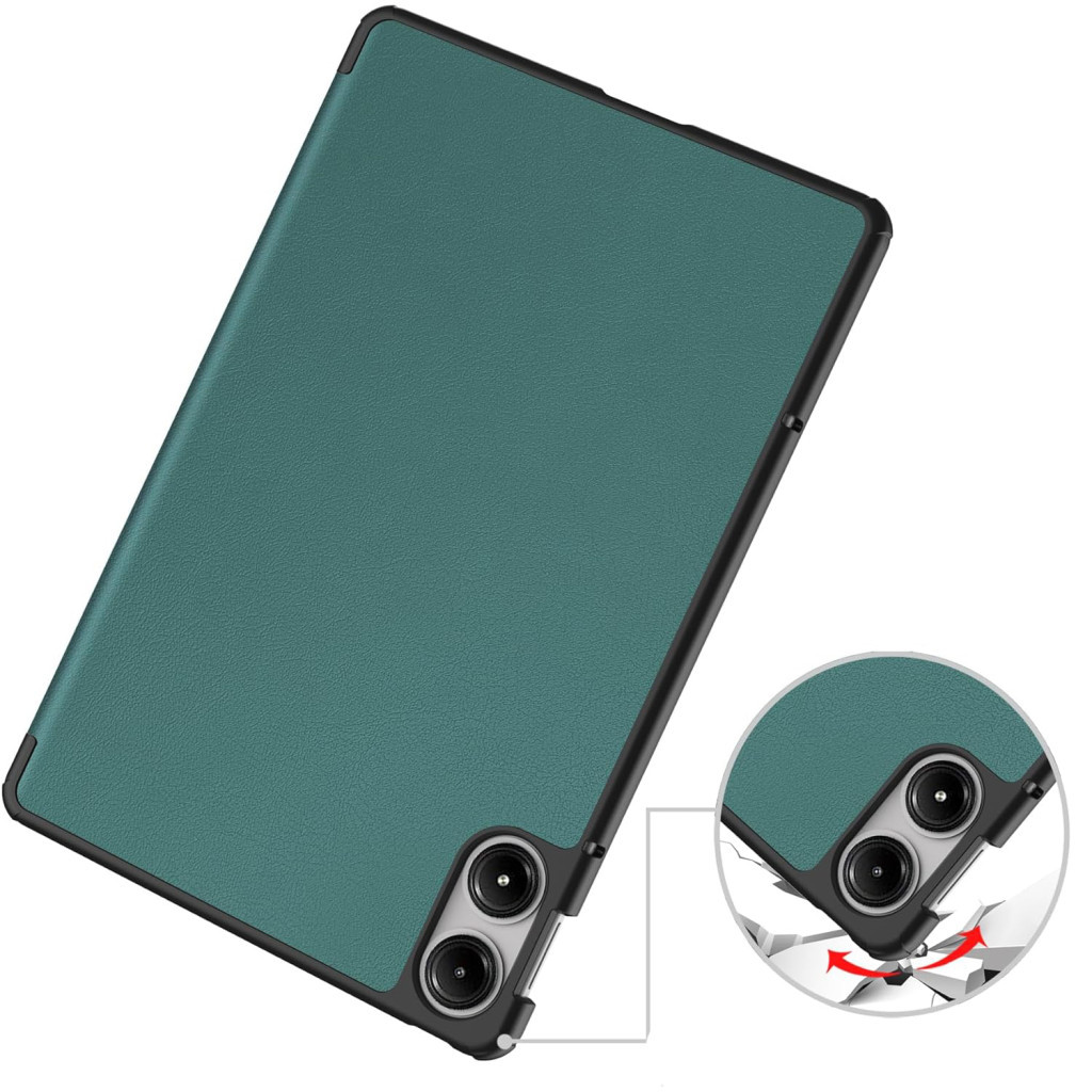 Чохол до планшета BeCover Smart Case Xiaomi Redmi Pad Pro 12.1'' Dark Green (711300) - зображення 4