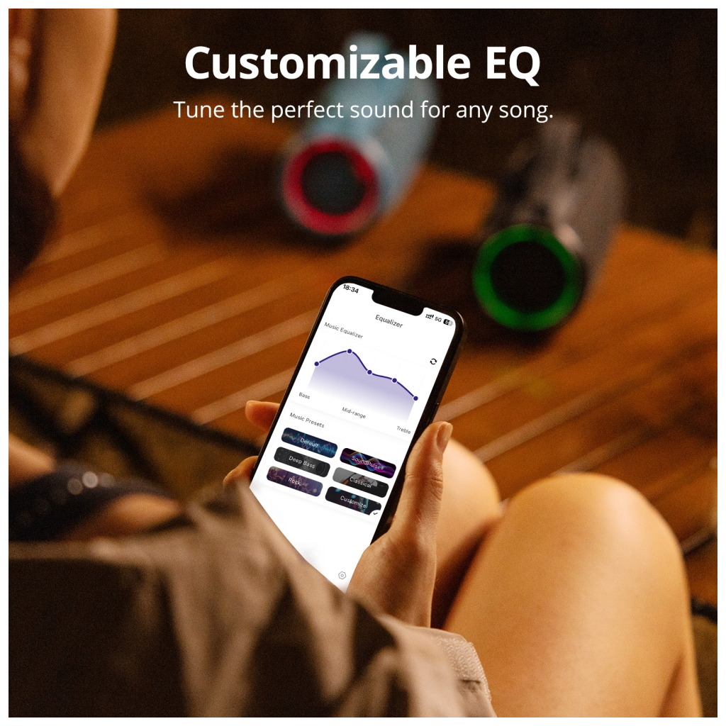 Акустична система Tronsmart Mirtune S100 Black (1120931) - зображення 8