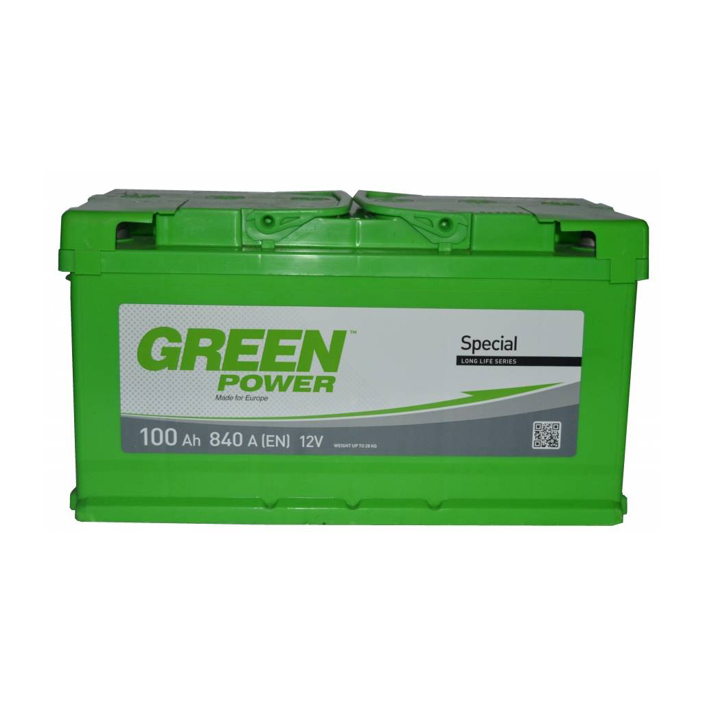 Акумулятор автомобільний GREEN POWER 100Ah (000022430) - зображення 1