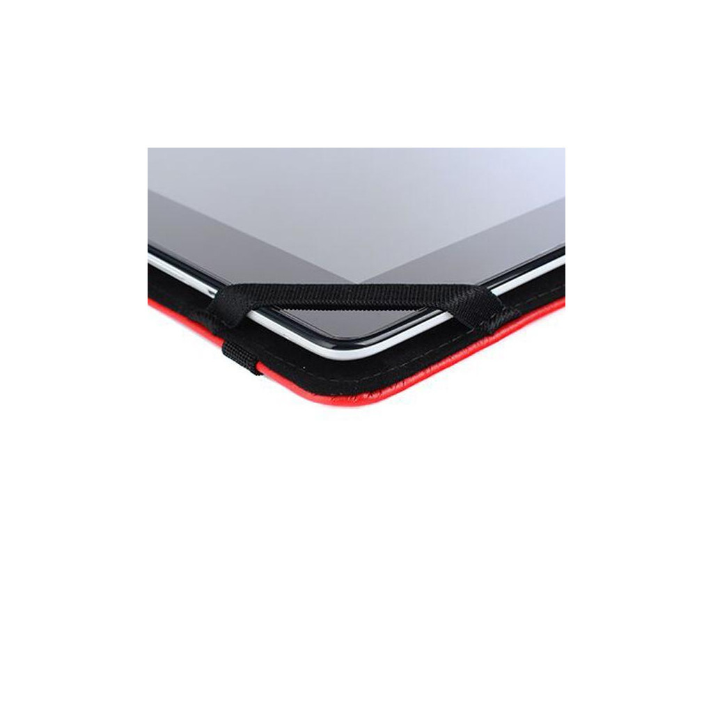 Чохол до планшета Drobak 10"-10.1" сніжинки (Red) (446808) - зображення 6