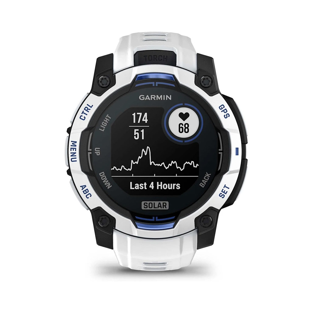 Смарт-годинник Garmin Instinct 3, 45mm, Solar, Whitestone with Whitestone Band, GPS смарт-годинник (010-02934-03) - изображение 8