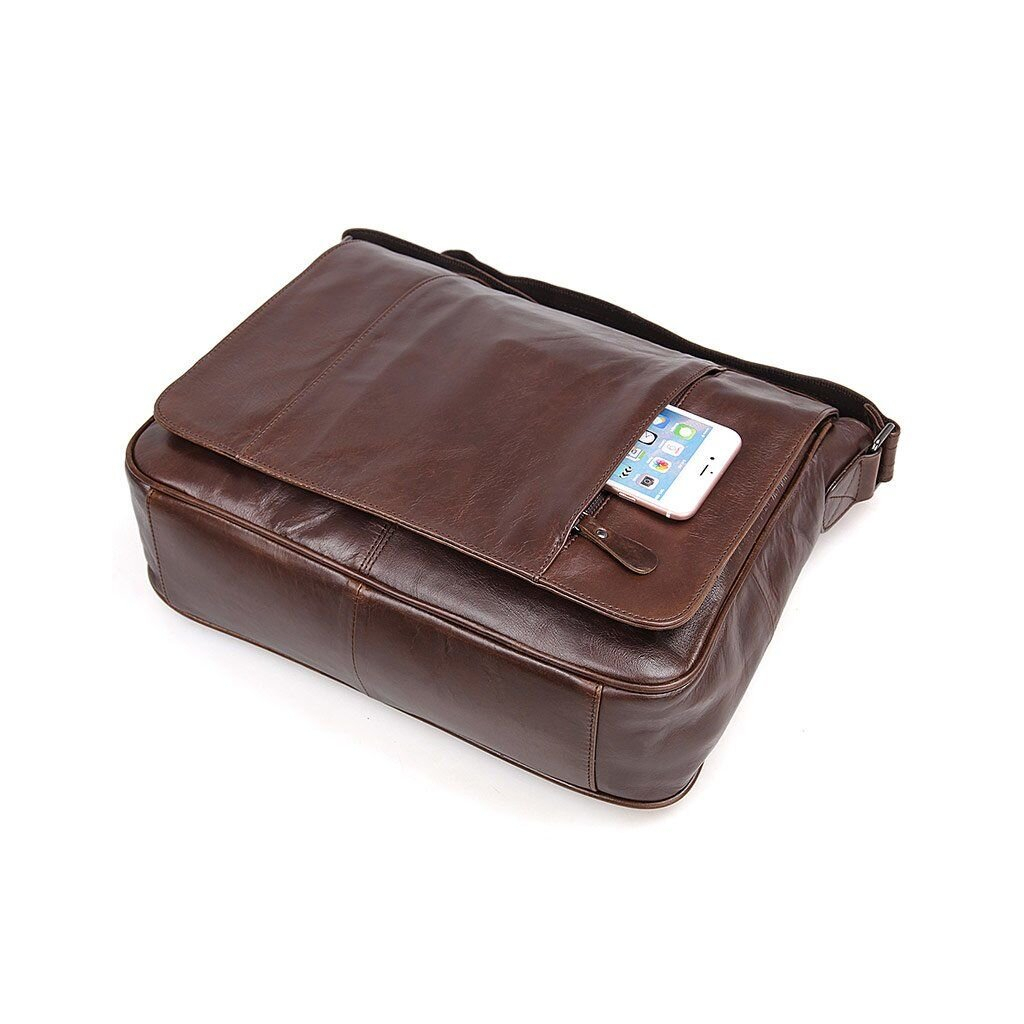 Сумка Vintage Коричнева (14425) - зображення 5