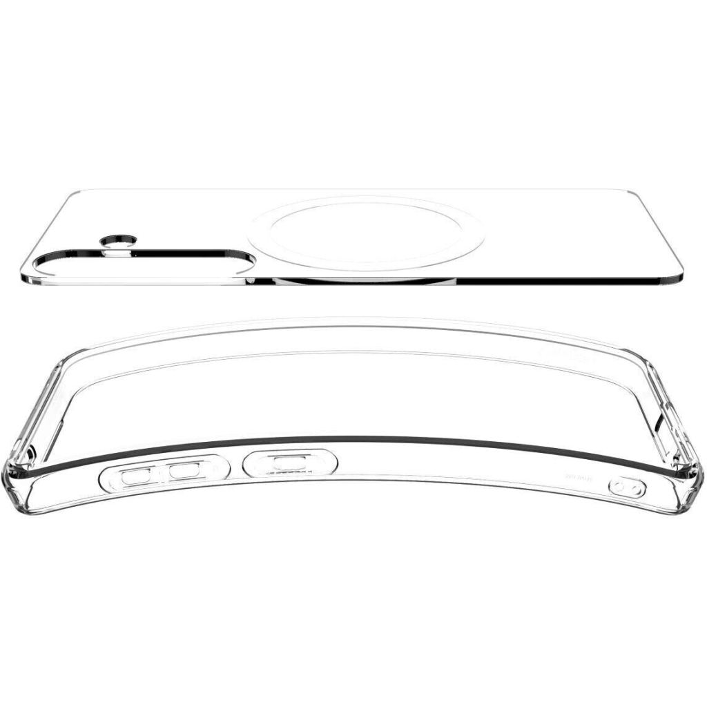 Чохол до мобільного телефона Spigen Samsung Galaxy S25+, Ultra Hybrid MagFit, Clear White (ACS08981) - зображення 9