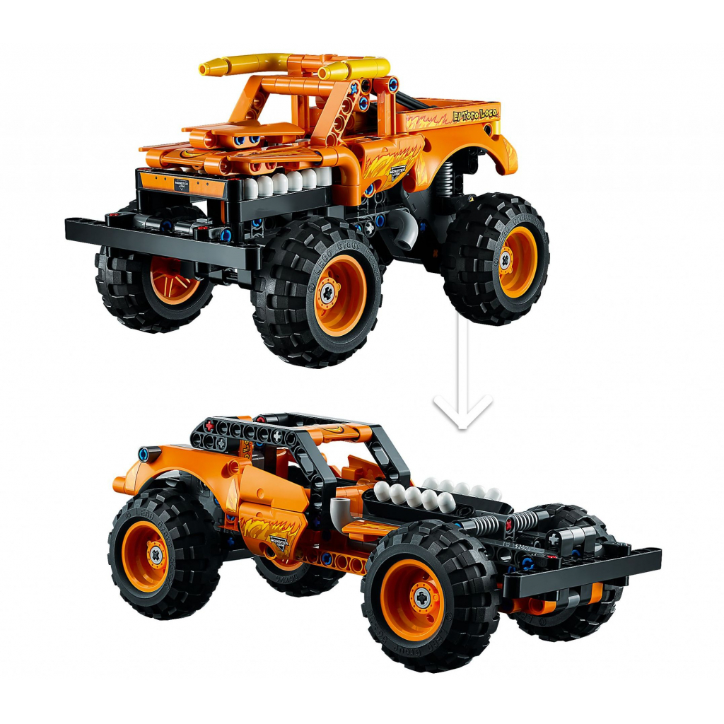 Конструктор LEGO Technic Monster Jam El Toro Loco 247 деталей (42135) - зображення 7