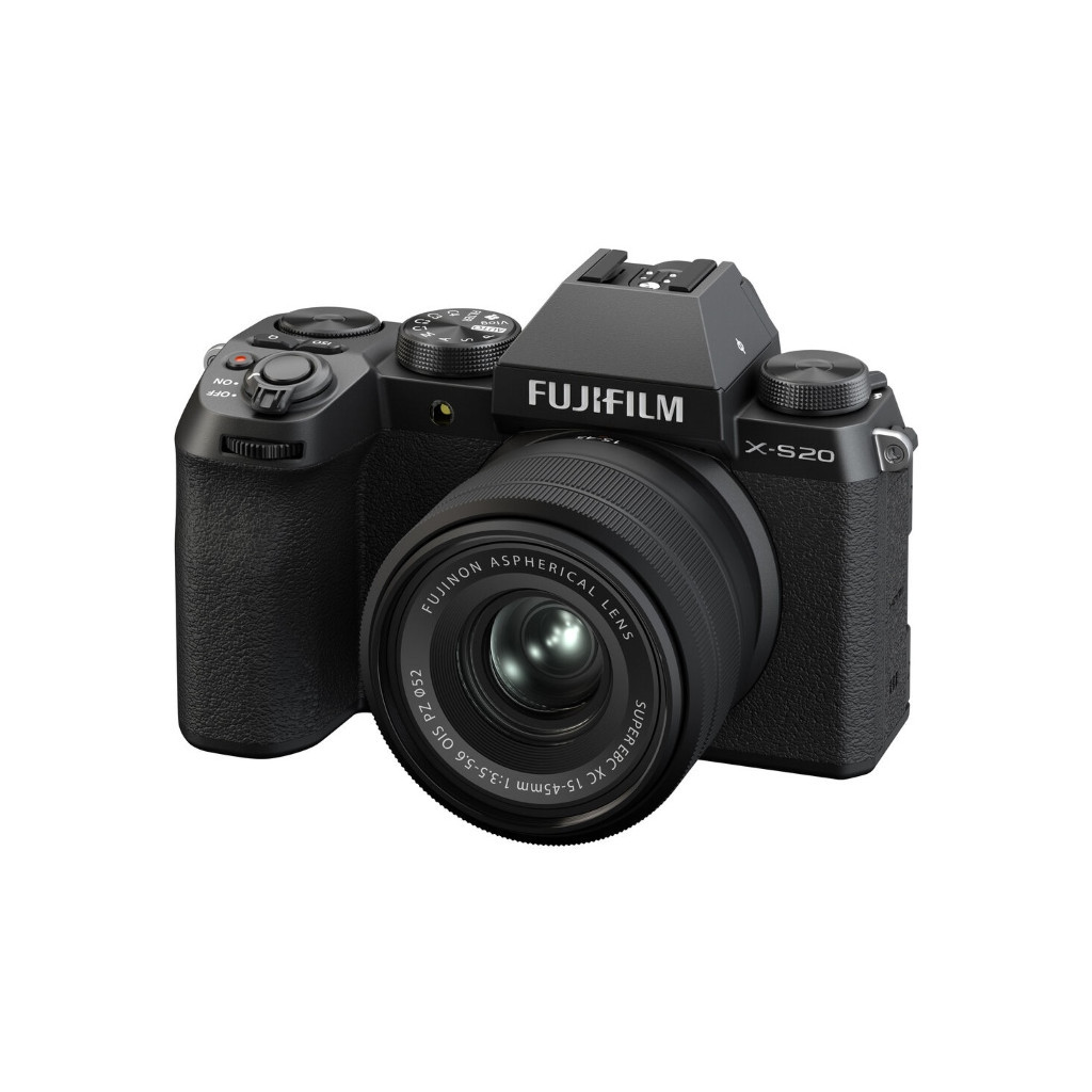 Цифровий фотоапарат Fujifilm X-S20 + XC 15-45mm F3.5-5.6 Kit Black (16781917) - зображення 1