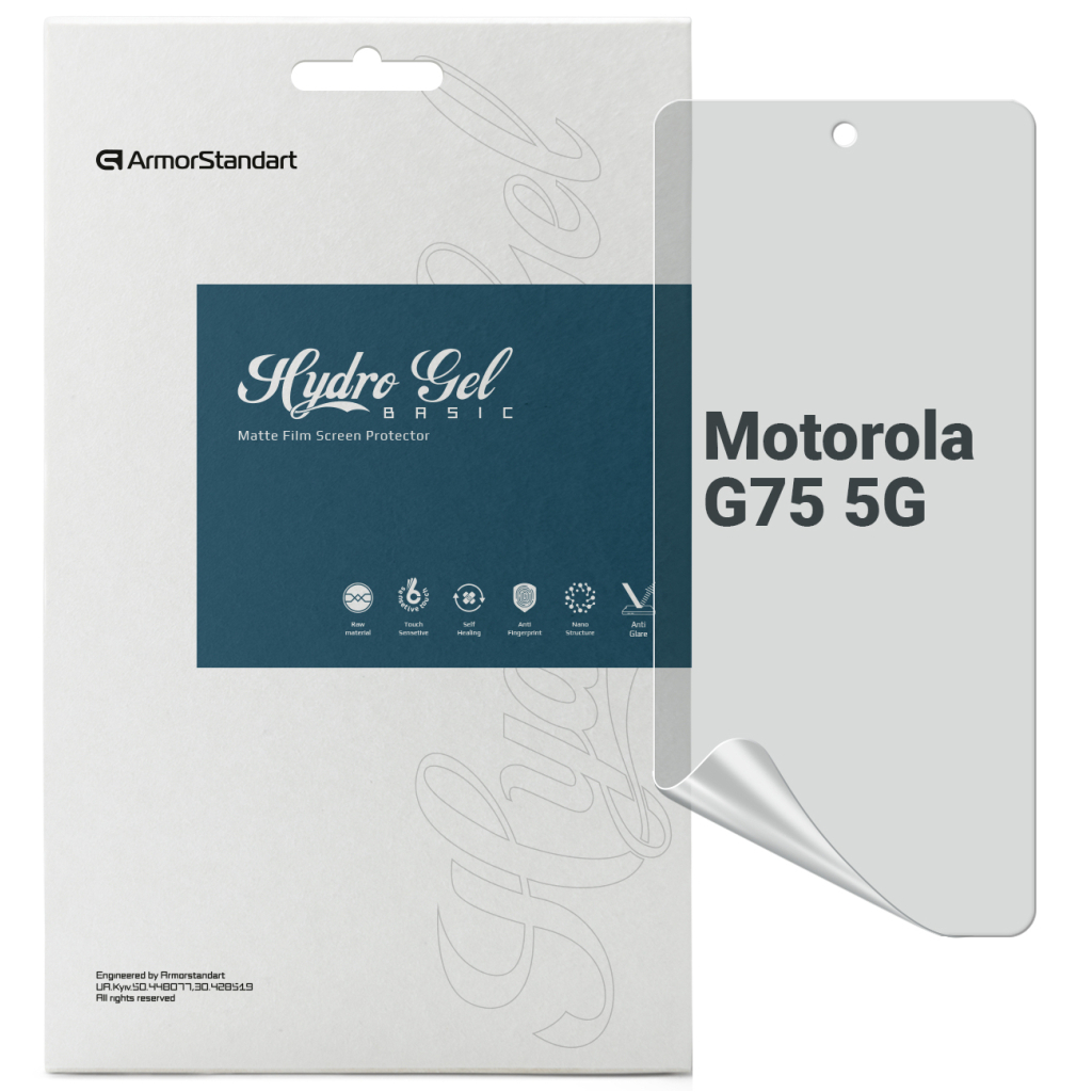Плівка захисна Armorstandart Matte Motorola G75 5G (ARM81835) - зображення 1