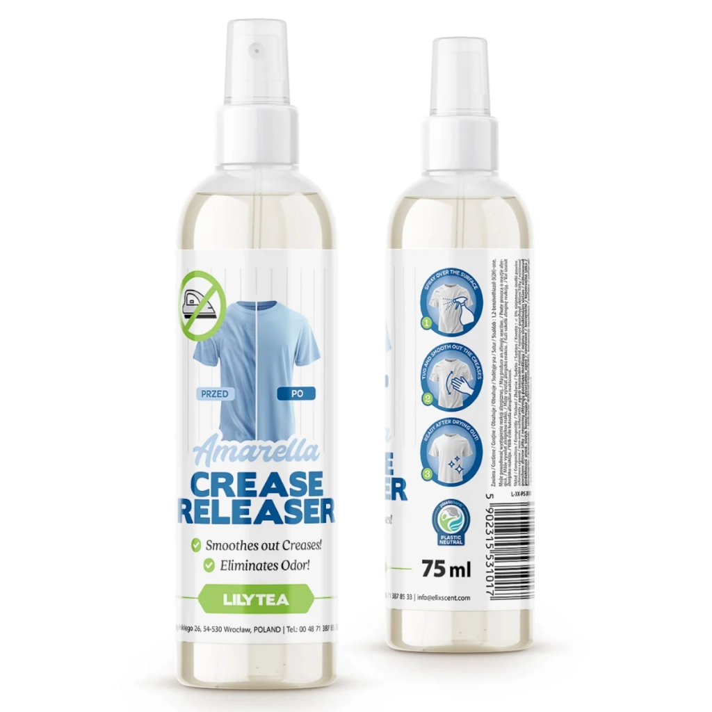 Засіб для прасування Amarella Праска-спрей розгладжувач складок Lilytea 75 мл (5907100190240) - picture 2