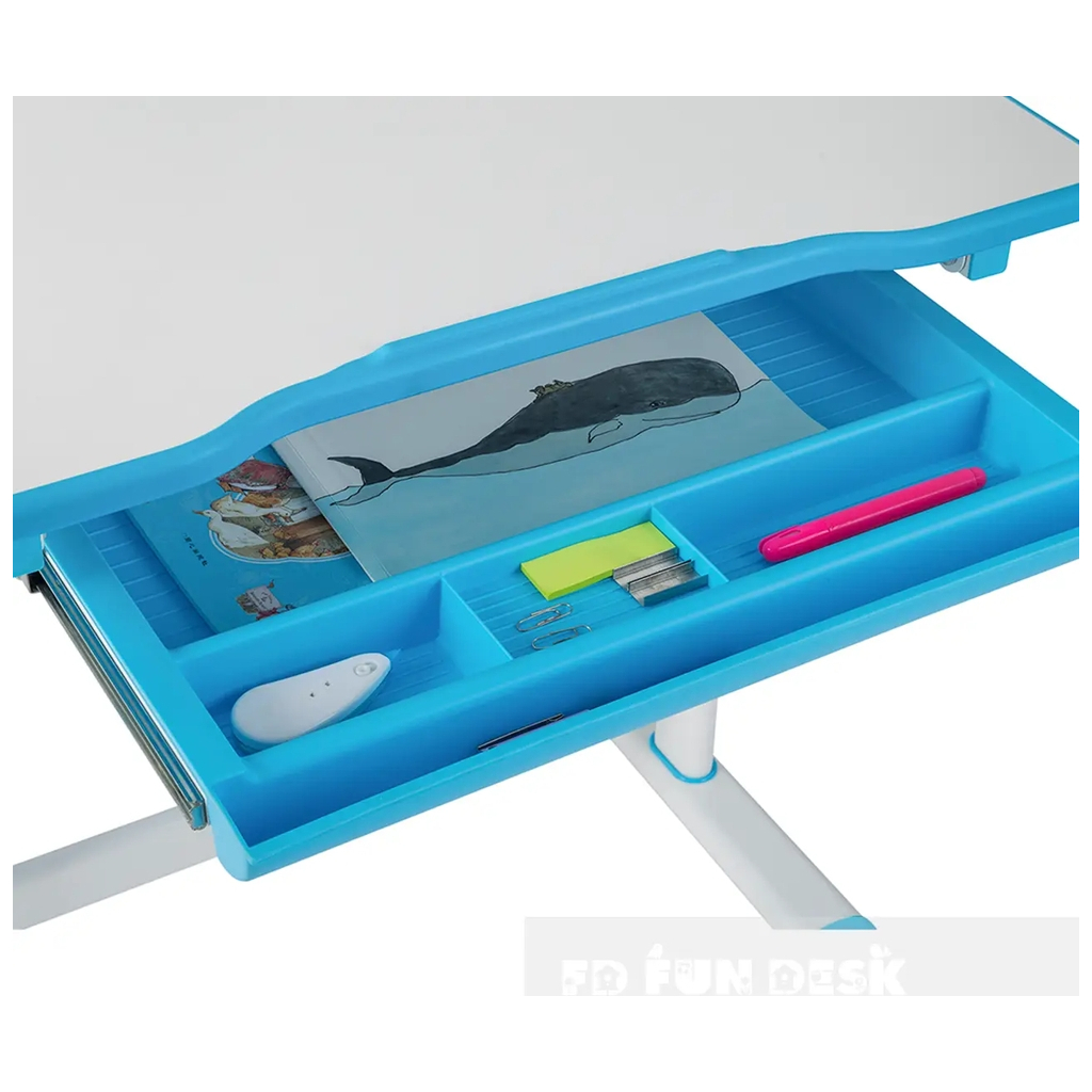 Парта зі стільцем FunDesk Cantare Blue - изображение 7