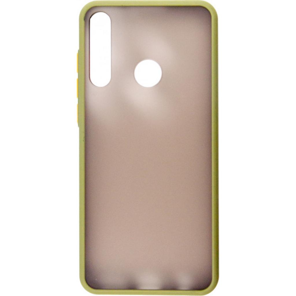 Чохол до мобільного телефона Dengos Matt Huawei Y6P, green (DG-TPU-MATT-55) (DG-TPU-MATT-55) - зображення 1