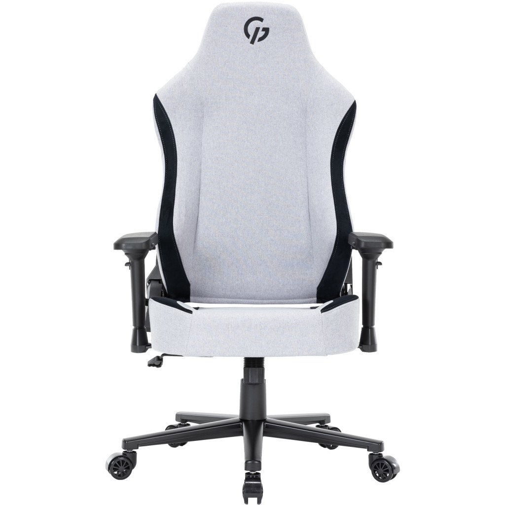 Крісло ігрове GamePro GC715LG Linen fabric Light grey (GC715LG) - зображення 1