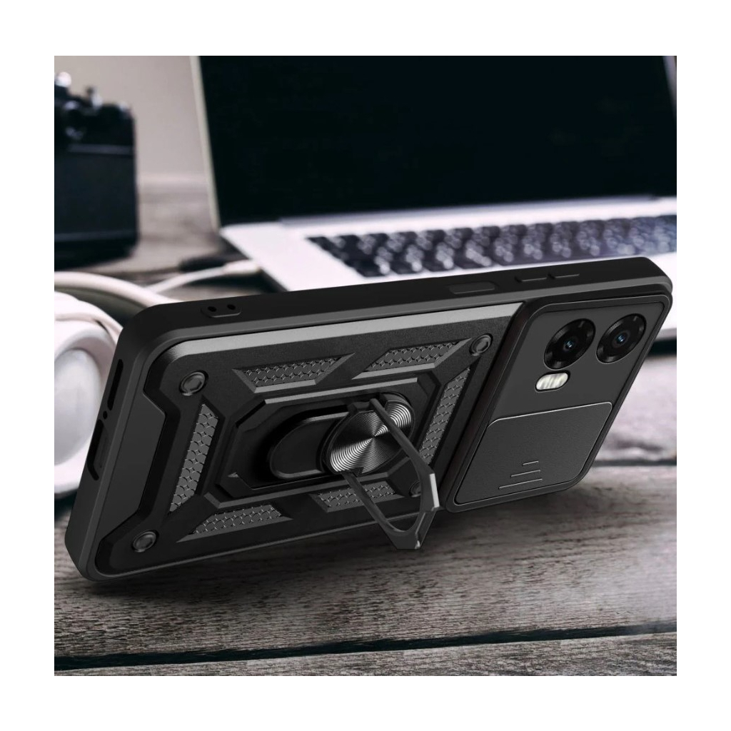 Чохол до мобільного телефона BeCover Military Motorola Moto G35 Black (713089) - зображення 4