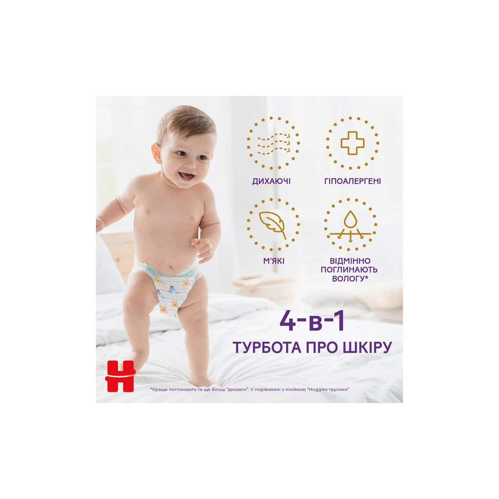 Підгузки Huggies Extra Care Pants 6 15-25 кг 30 шт (5029053582436) - зображення 5