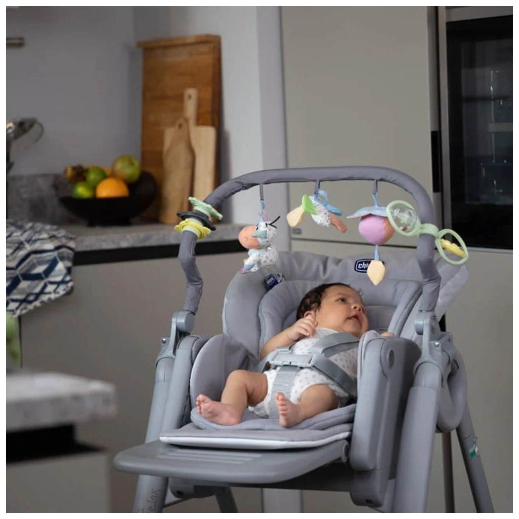 Стілець для годування Chicco Polly Magic Relax New Сіро-блакитний (79502.96) - зображення 9