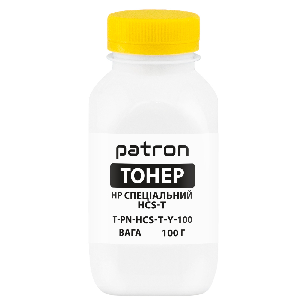 Тонер HP HCS-T, 100 г, yellow Patron (PN-HCS-T-Y-100) - зображення 1