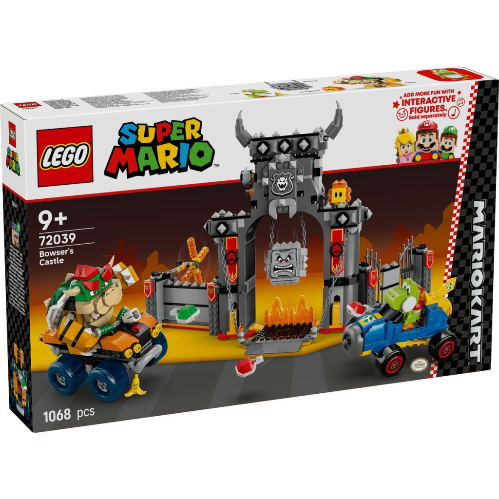 Конструктор LEGO Super Mario Mario Kart – Bowser та його замок (72039) - зображення 1