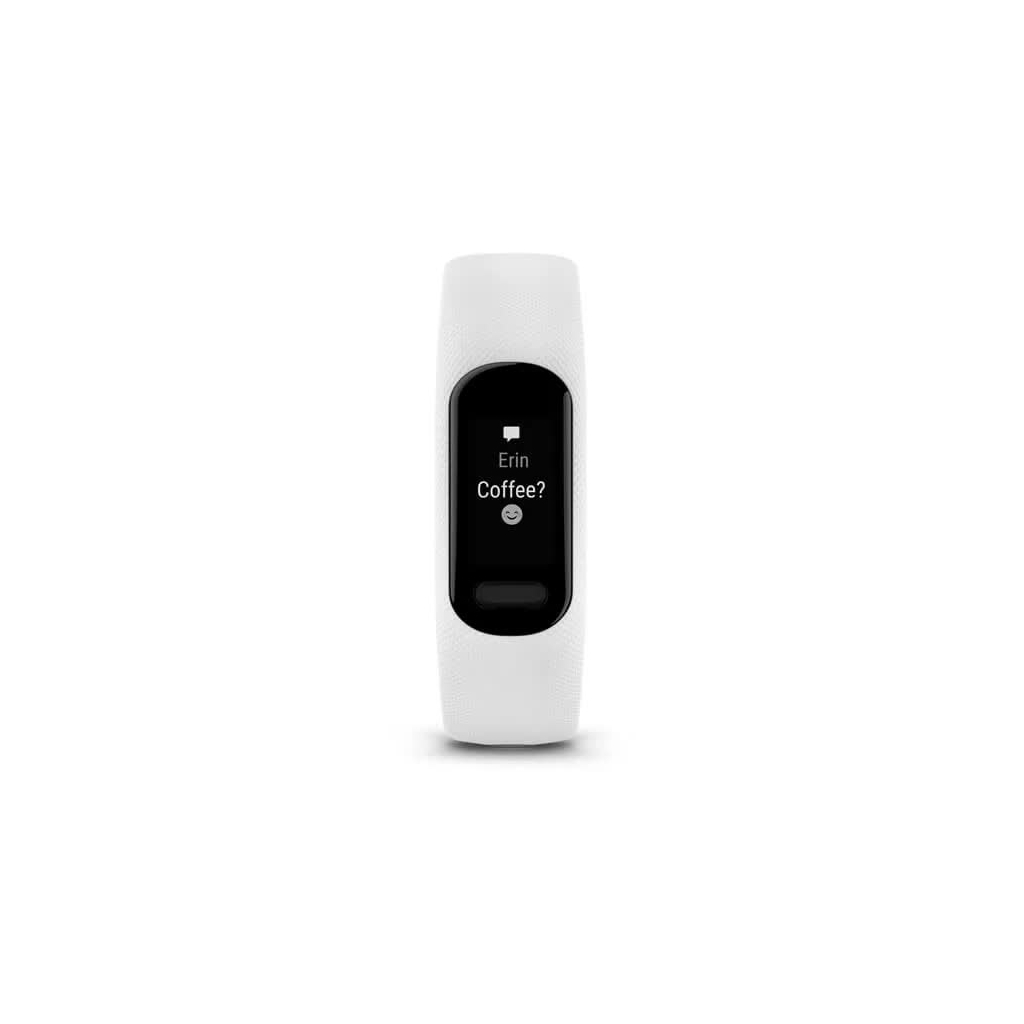 Фітнес браслет Garmin vivosmart 5, White, GPS (010-02645-11) - изображение 4