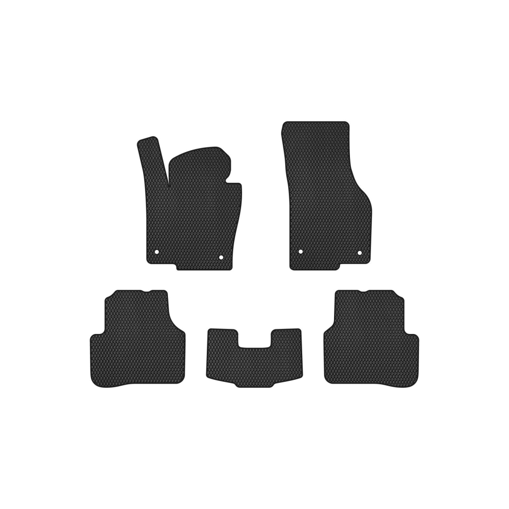 Килимок в салон EVAtech Volkswagen Passat Alltrack (B7) 2010-2014 7 пок (VW1711CV5AV4RBB) - зображення 1