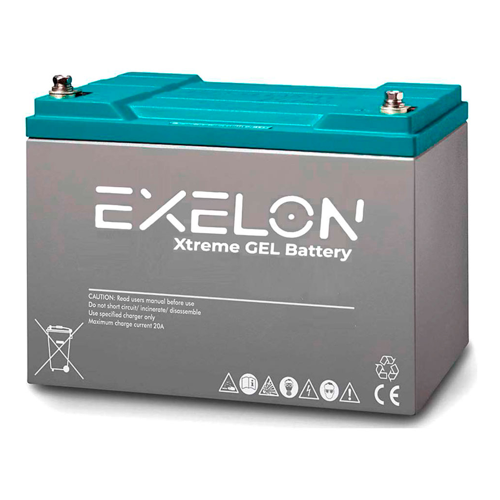 Батарея до ДБЖ Exelon 12V-100Ah, GEL (EXG100-12) - зображення 1