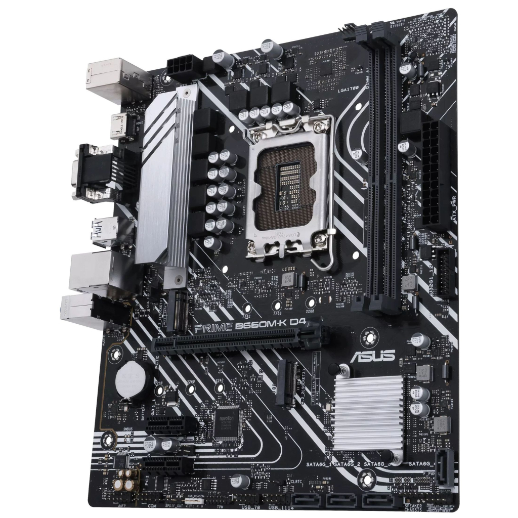 Материнська плата ASUS PRIME B660M-K D4 - зображення 5