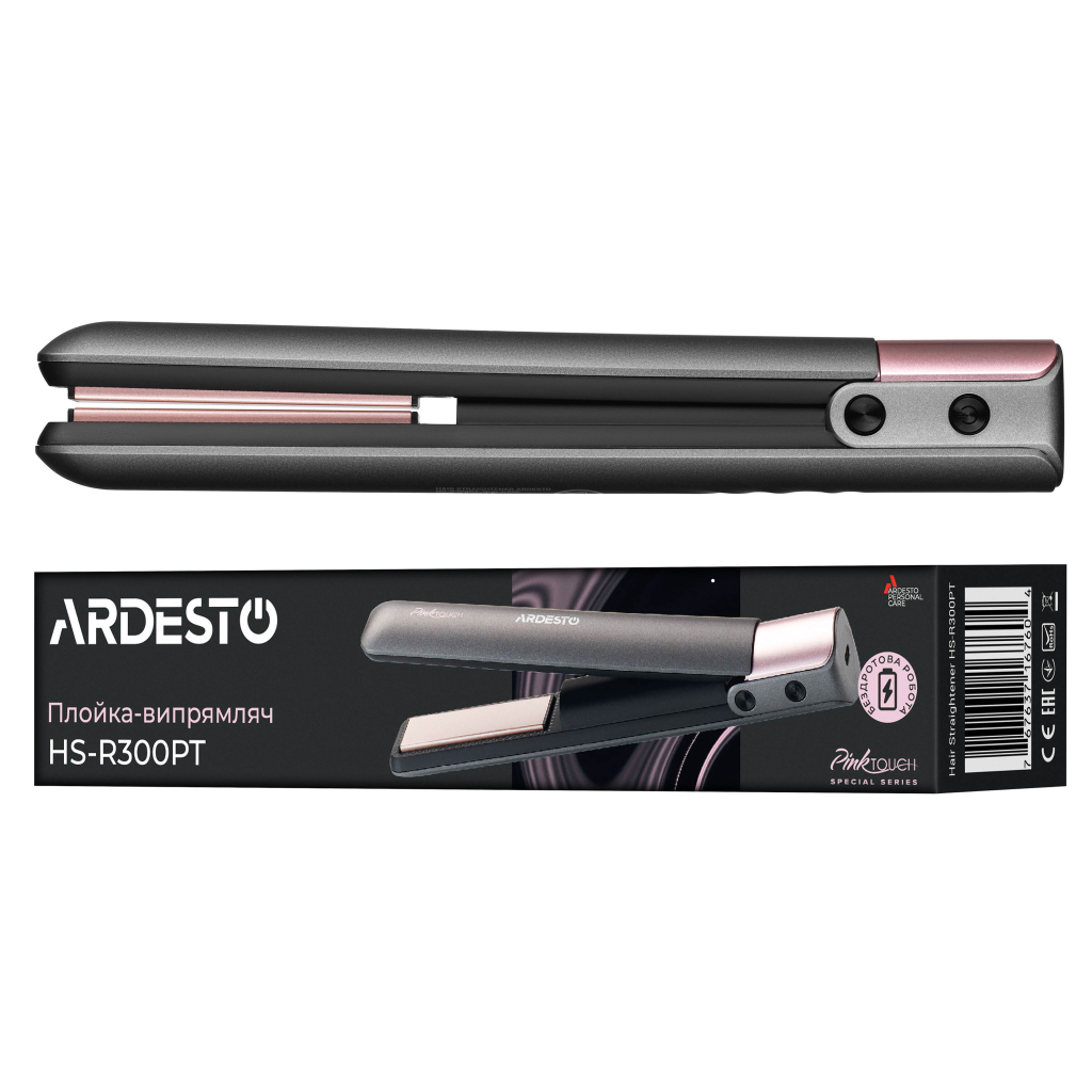 Вирівнювач для волосся Ardesto HS-R300PT - изображение 12