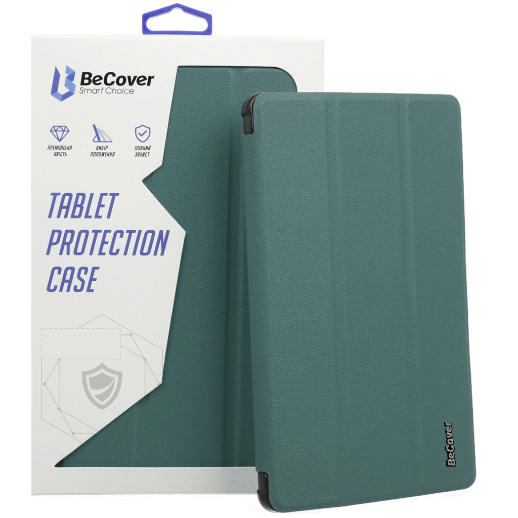 Чохол до планшета BeCover Smart Case Lenovo Tab M10 (4th Gen) TB-311FU 10.1" Dark Green (713107) - зображення 7