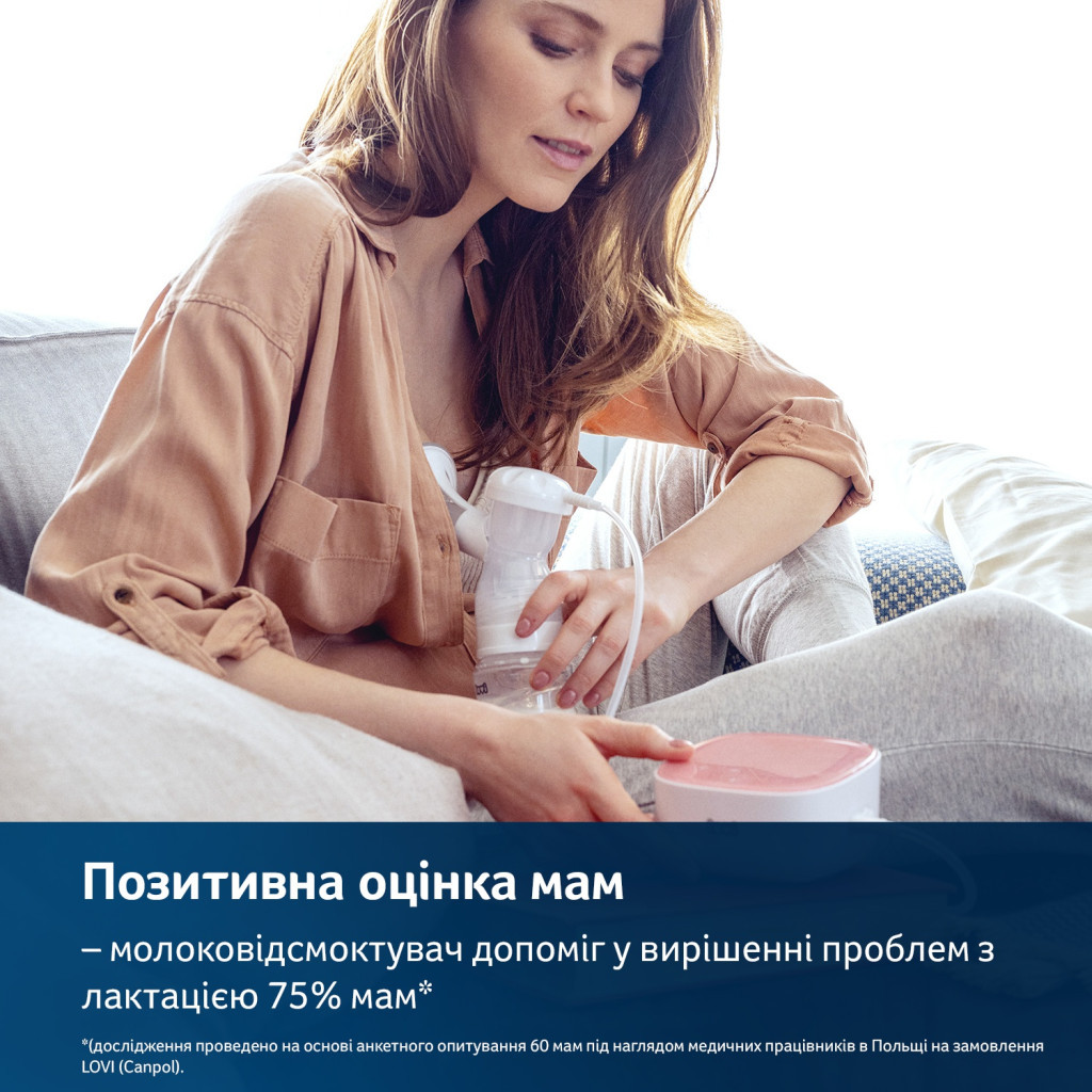 Молоковідсмоктувач Lovi електричний 2-фазний Expert 3D Pro (50/070exp) - зображення 8