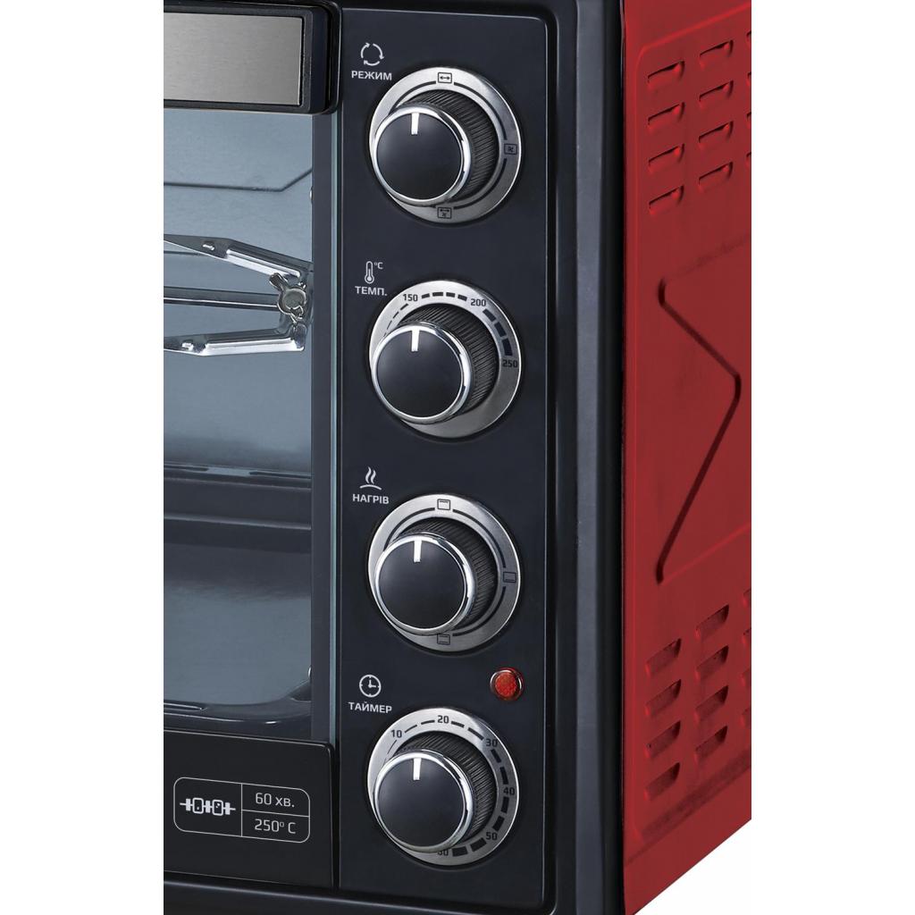 Електропіч Liberton LEO-650 Red, - зображення 2