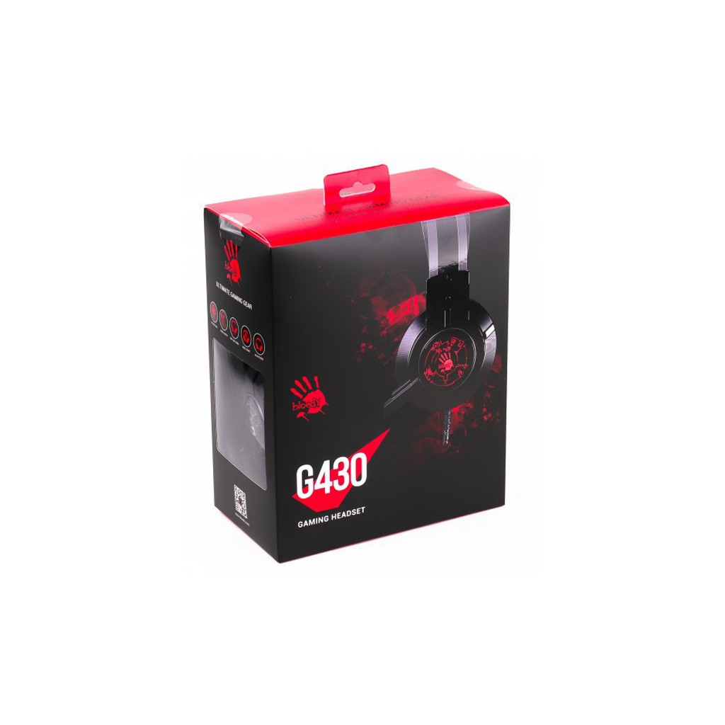 Навушники A4Tech G430 Bloody Black - зображення 2